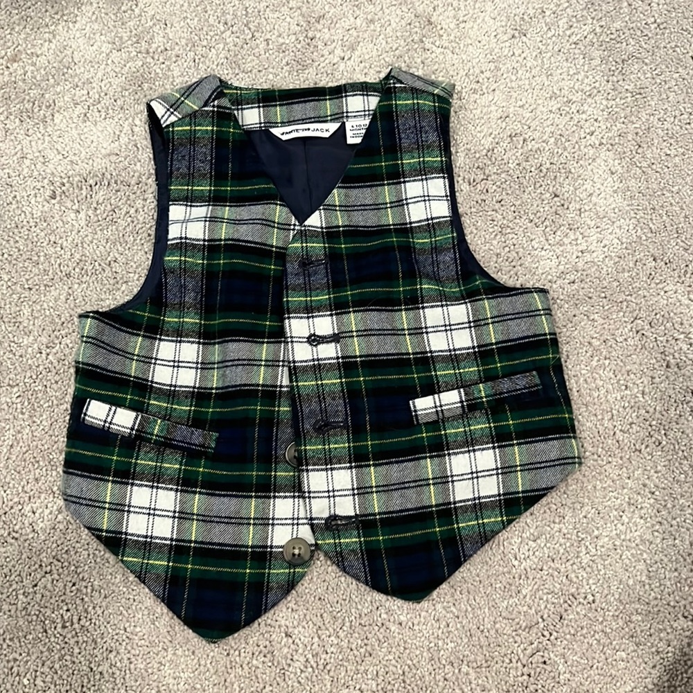Brand new Janie and Jack suit vest